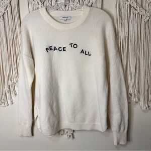 Madewell Cream Crew Neck Sweater